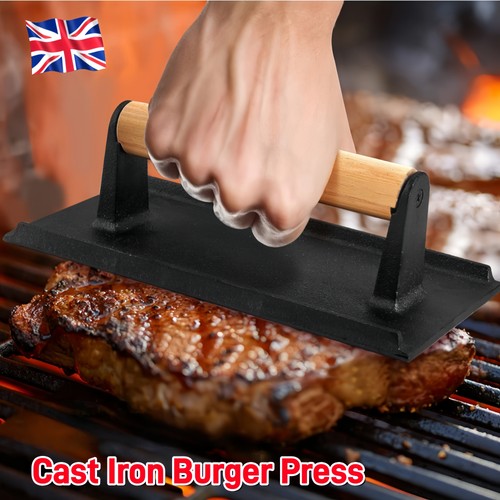 Burger press cast iron - cast, steak