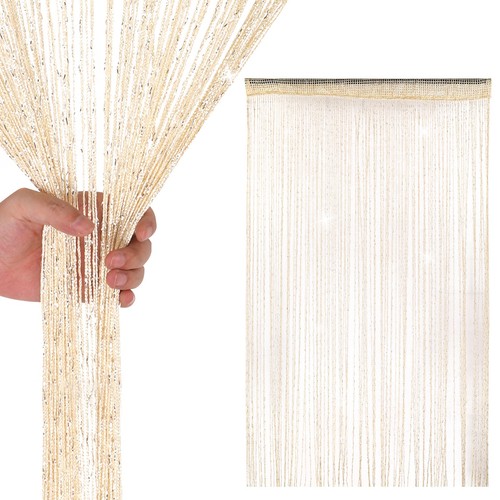 String curtain panels door - curtain, fly