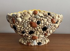 Vintage SylvaC 3349 Mantel Vase Pebbles Range 10" Ceramic 1960's