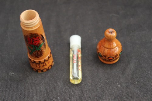 Vintage bulgarian wooden rose - bulgarian,
