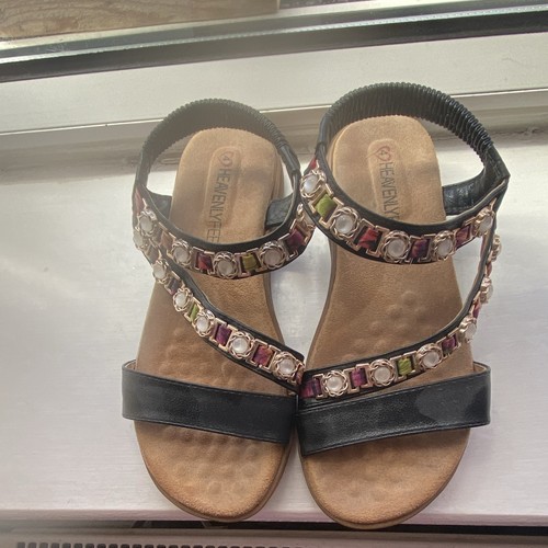 Heavenly feet women black - heavenly,