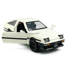 1/37 1983 Toyota AE86 Model Car Metal Diecast Toy Vehicle Toys for Kids White