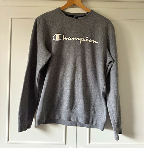 Champion grey logo graphic - champion,