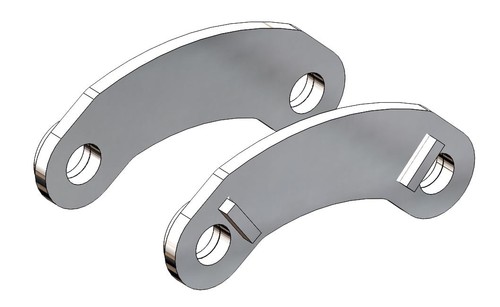 Side tipping banana links - side,