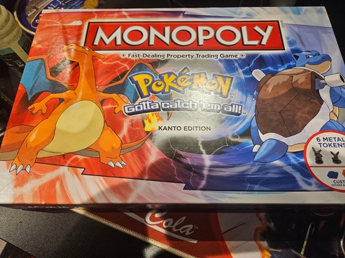 Pokémon monopoly board game - monopoly,