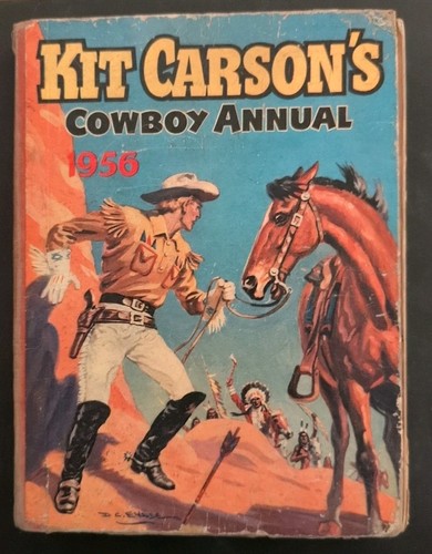 Kit carson cowboy annual - carson's,