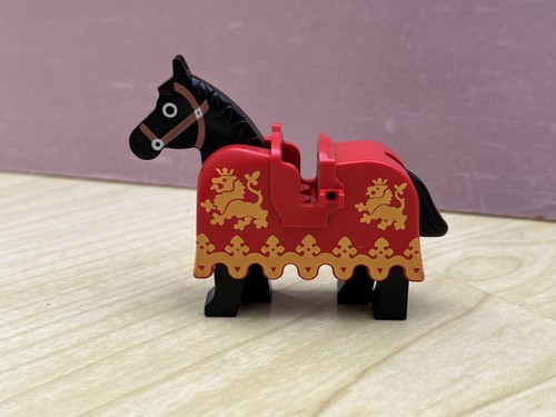 Lego castle black horse and - lego,