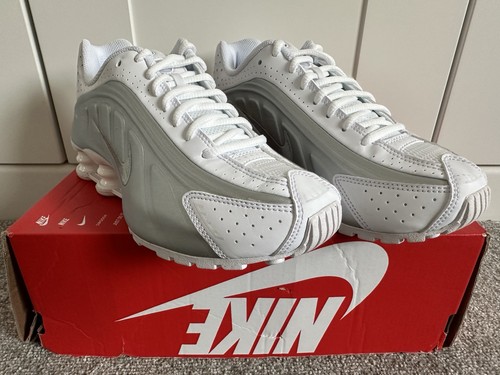 Nike shox white metallic - gs,