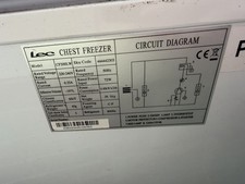 Lec Freezer Chest Freeze Deep