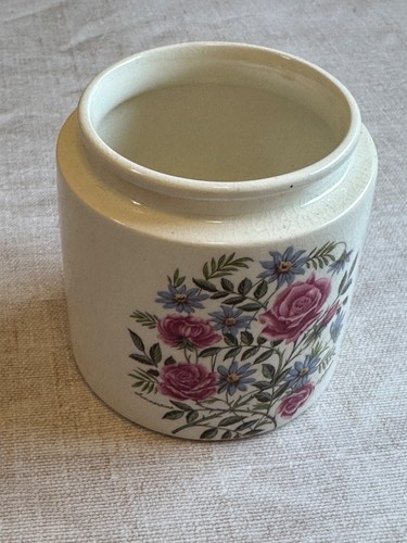 Pink rose ceramic pot frank - pink,