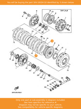 YAMAHA Plate, Clutch (t=2.6)
