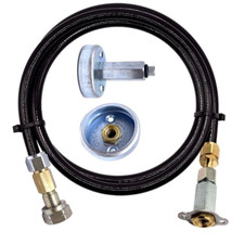 reFILL ITALIAN Propane Gas LPG Bottle (20mmLH) WITH DISH ADAPTER M10