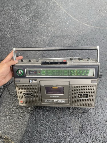 Sharp 8080 vintage stereo - sharp,