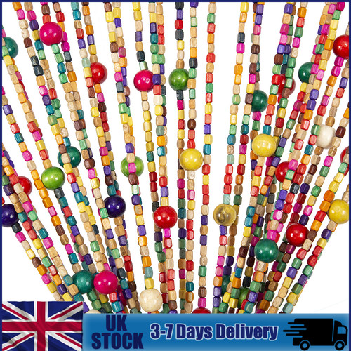 90x190cm colored beads bamboo - 90x190cm,