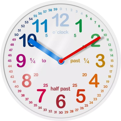 Teaching clock educational - teaching,