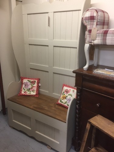 Clear shabby chic monks - -shabby,