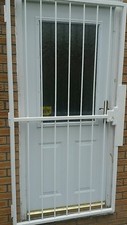 Security Grill, Security Gate, Security Door, Metal Gate Key Lock. UK seller