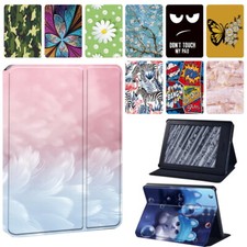 Printed Leather eReader Stand Cover Case -For Amazon Kindle/Paperwhite 1 2 3 4 5
