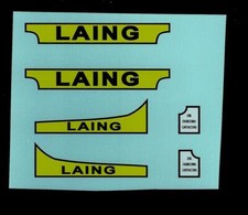 MATCHBOX KING SIZE K8a SCAMMELL LOW LOADER TRANSFERS/DECALS