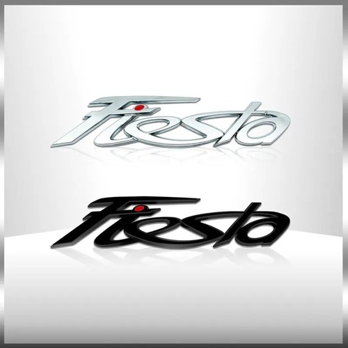 Ford fiesta badge emblem logo - ford,