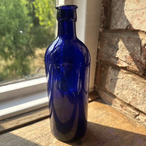 Antique victorian cobalt - cobalt, blue