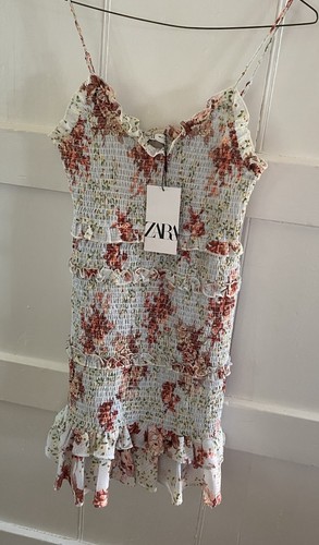 Zara floral midi - zara, dress