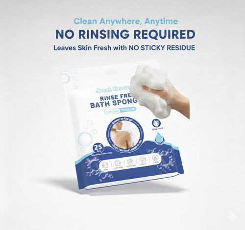 Rinse free bath wipes - rinse,