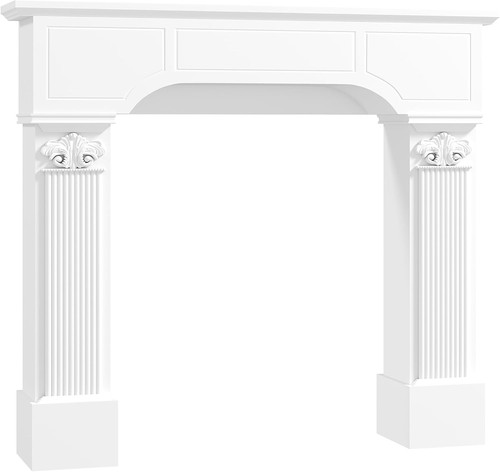 Baroque fireplace mantel - baroque,