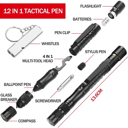 Multi tool pen light - 12, 1