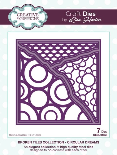 Circular dreams broken - dreams, tiles