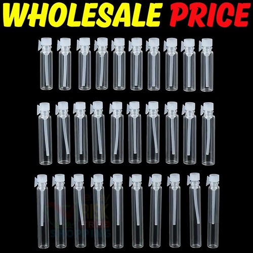Small glass bottles perfume - glass,