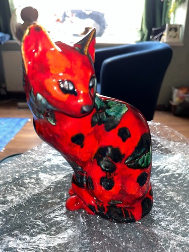 Anita harris large sitting - large, cat