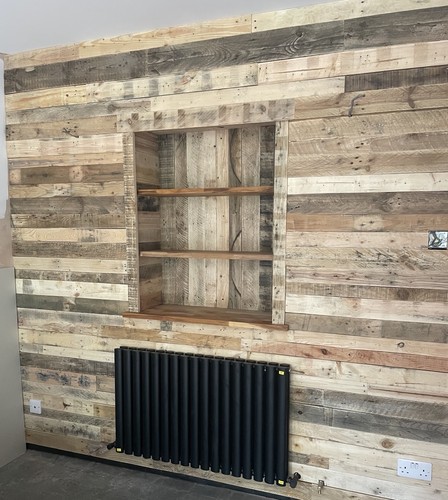 5sqm reclaimed sanded pallet - 5sqm,