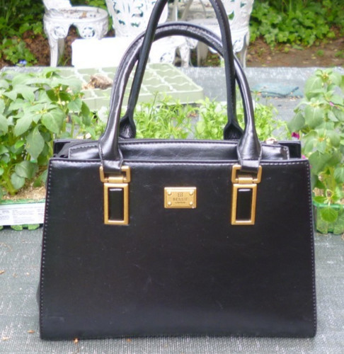 Bessie london black faux - black,