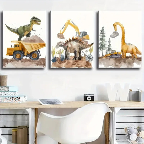 3pcs dinosaur architecture - 3pcs,