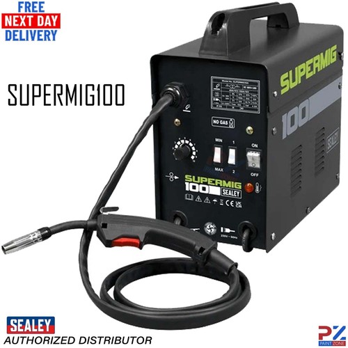 Sealey supermig100 gasless mig - sealey,