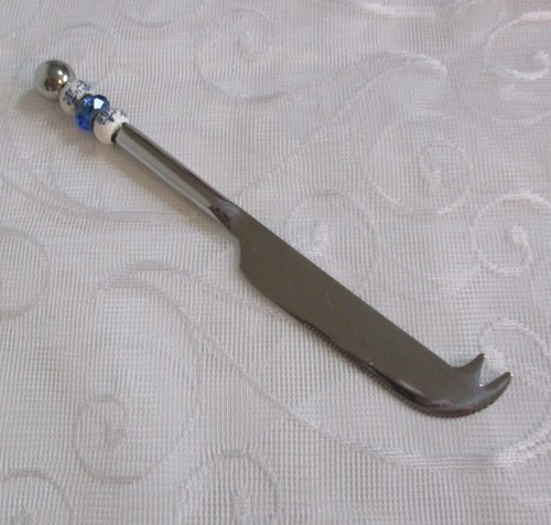 Stainless steel cheese knife - steel,