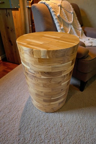 Solid wood butcher - solid,