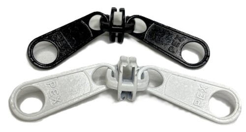 Double pull zipper slider - double-pull,