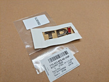 VW Touran Rear Boot TDI Badge