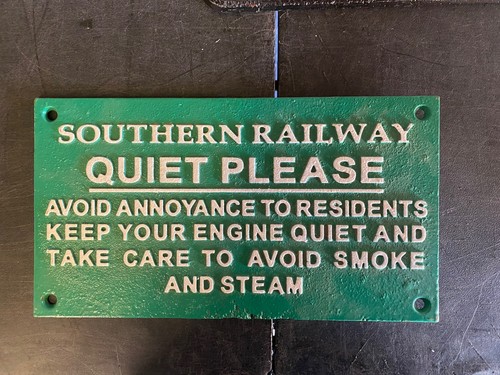 Southern railway cast - , iron