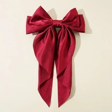 French Big Bow Hair Clip