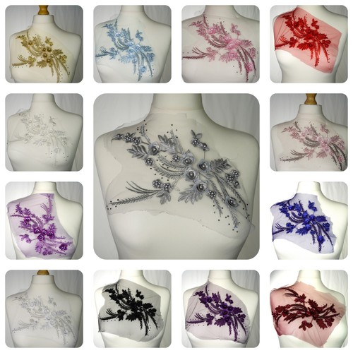 Flower embroidery bridal - flower,