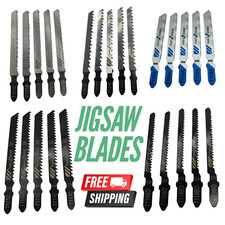 Jig Saw Jigsaw Blades Set Metal Wood Cutting T-Shank for Makita Ryobi Bosch
