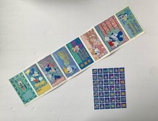 Vintage Disney Mickey Minnie Mouse Valentine Cards & Stickers