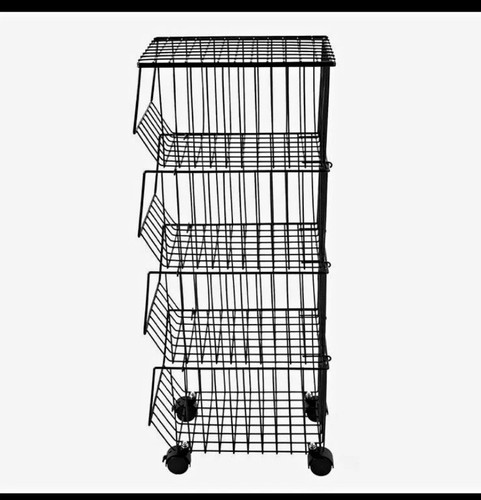 Tier metal wire basket - metal,