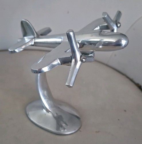 Aluminium deco style bomber - aluminium,