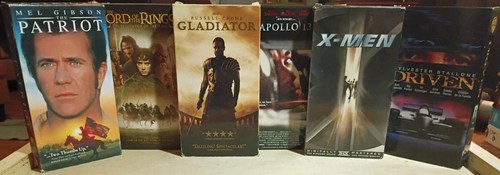 Vhs lot action adventure - lot, 6