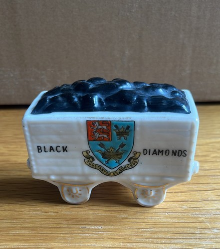 Carlton crested china coal - china,