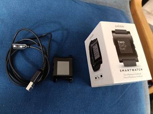 Pebble classic jet black case - pebble,